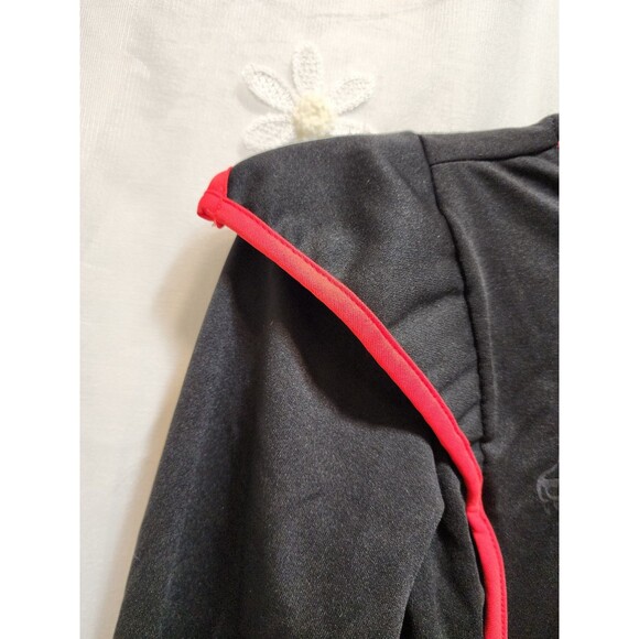 HALLOWEEN COSTUME KIDS 10-12 BLACK & RED NINJA ONE PIECE JUMPSUIT MARTIAL ARTS - Picture 5 of 11